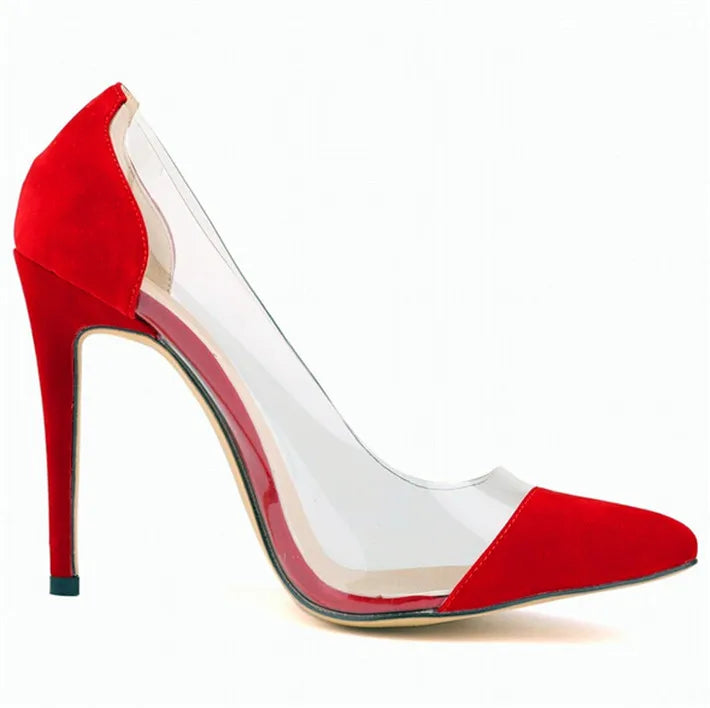 Soft Leather Pumps High Heels---Comfortable Leather Pumps for Office and Everyday Wear