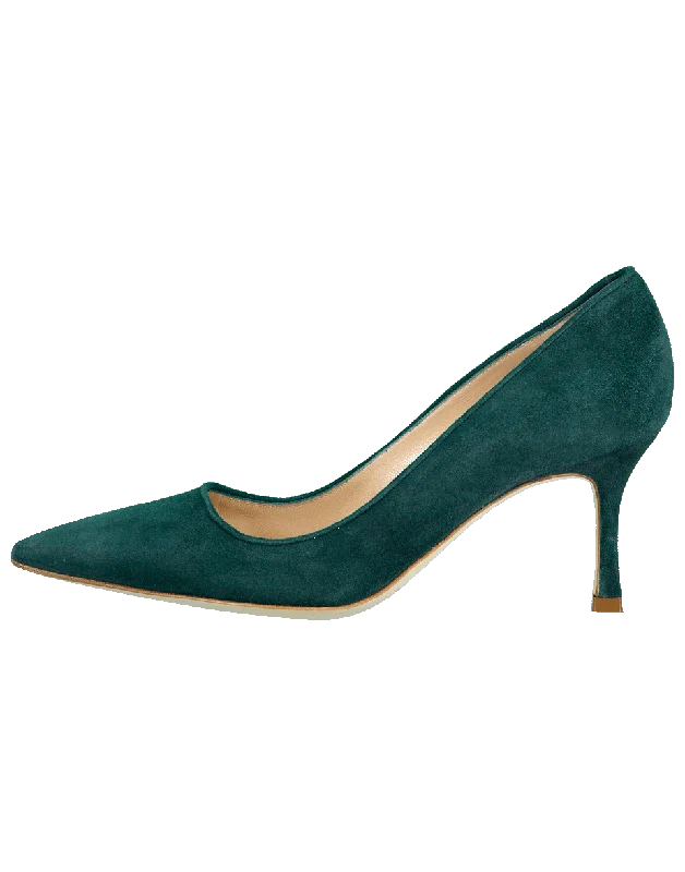 Affordable Suede Ankle Pumps for All-Day Wear--Newcio Srila Suede Pump