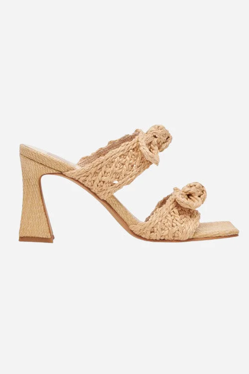 Versatile Heeled Sandals for Any Occasion---Dolce Vita Niyah Heels in Light Natural Raffia