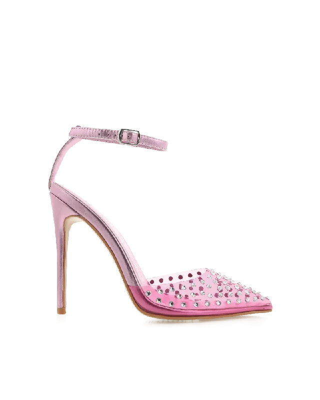 ONSLOW - PINK---Fashionable Kitten Heels for Date Night