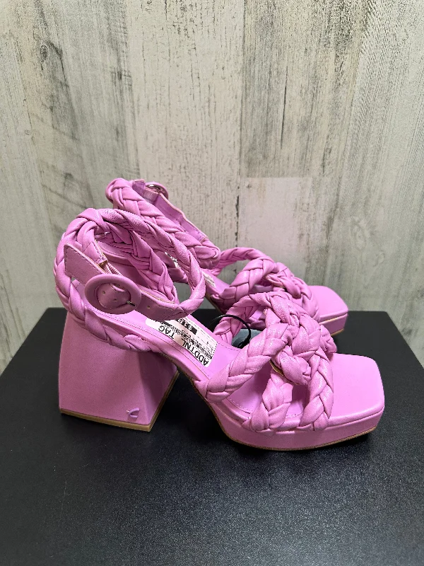 Pink Shoes Heels Block Circus By Sam Edelman, Size 8---Fashionable Kitten Heels for Date Night