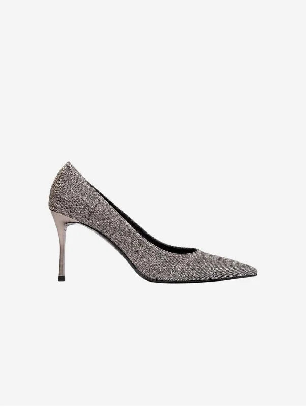 Stiletto Heel Pumps with Perfect Fit--8pm Romantic Dinner Vegan Heels | Diamond Plata-Fashionable & Classic