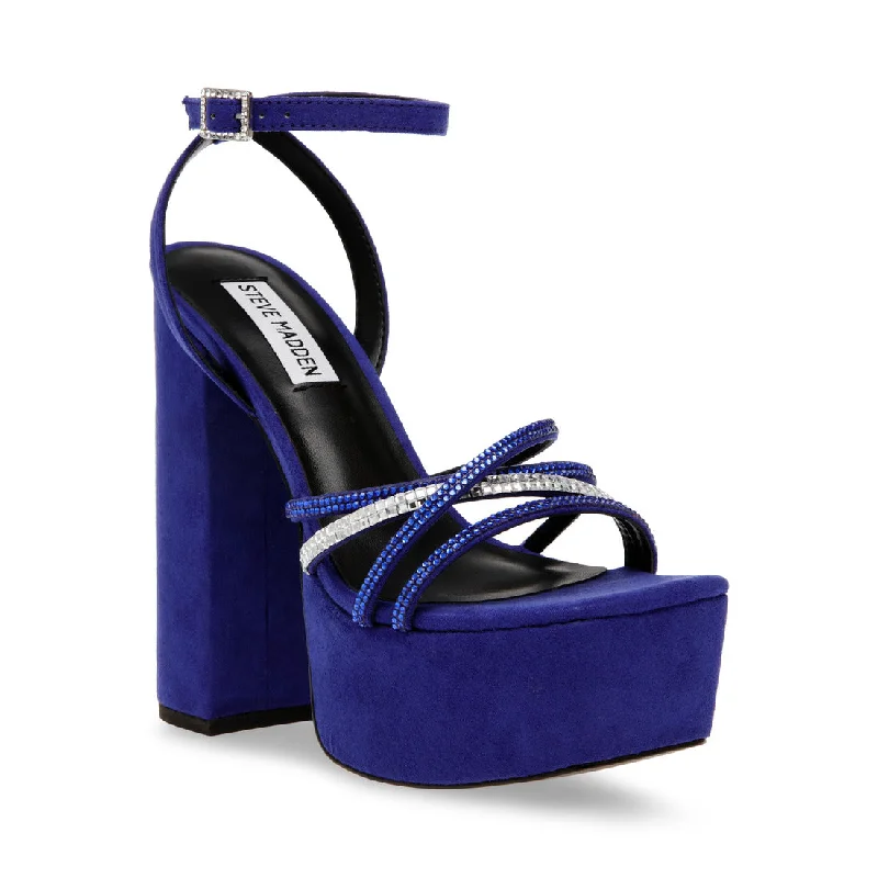 Versatile Dress Heels for Formal and Casual Wear---REASSURE COBALT BLUE