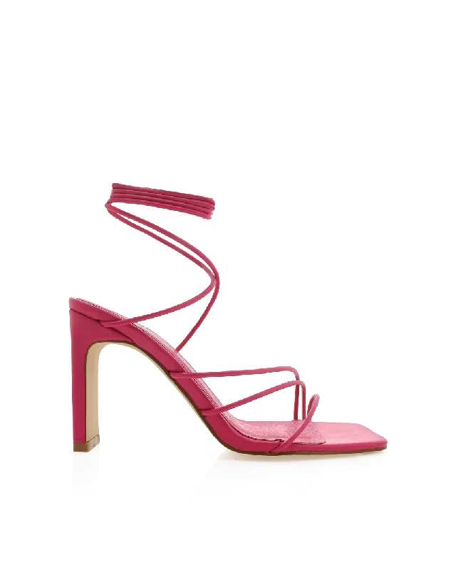 RONAN - WILD BERRY---Fashionable Kitten Heels for Date Night