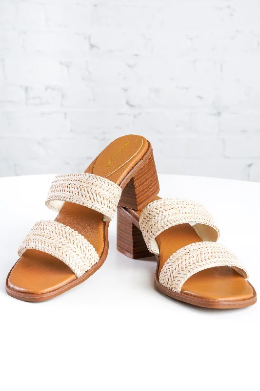 Stiletto Heel Pumps with Perfect Fit--Serene Steps Raffia Heels-Fashionable & Classic