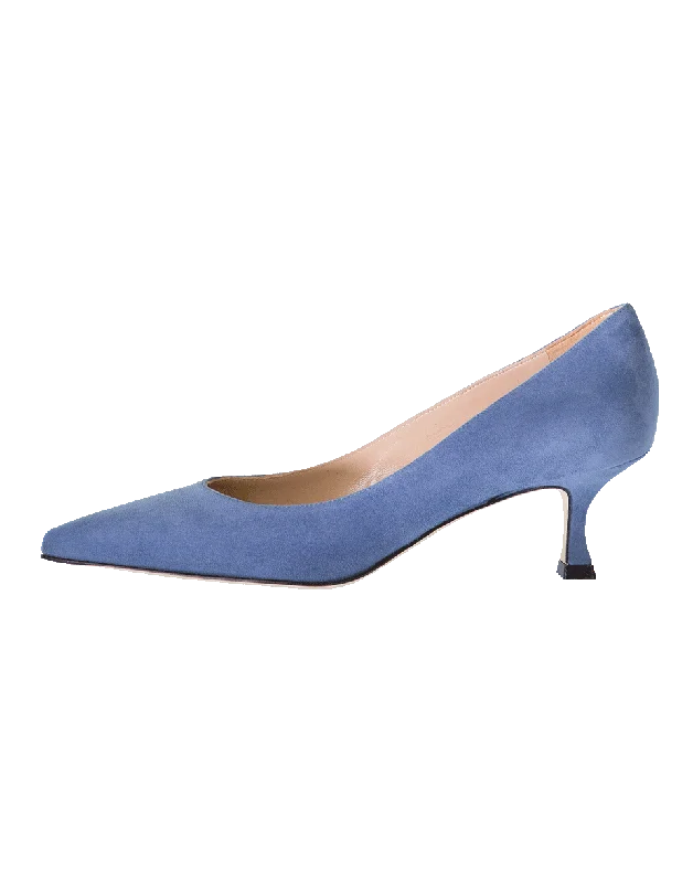 Affordable Suede Ankle Pumps for All-Day Wear--Srila Suede Pump