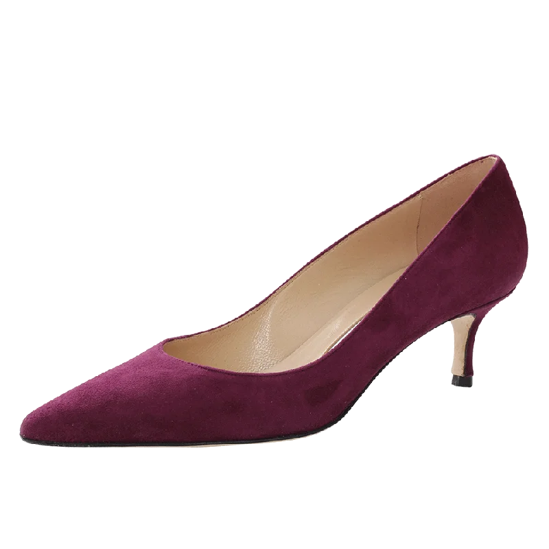 Affordable Suede Ankle Pumps for All-Day Wear--Srila Suede Pump