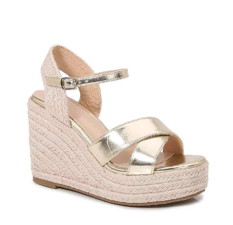 Stiletto Heel Pumps with Perfect Fit--STELLA ESPADRILLE WEDGE----FLASH SALE-Fashionable & Classic