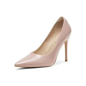 Sleek and Shiny Patent Pump Heels for a Polished Look--High Heels Waterproof Patent Leather Pump Shoes.