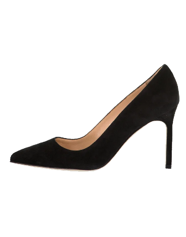 Affordable Suede Ankle Pumps for All-Day Wear--Suede BB Pump