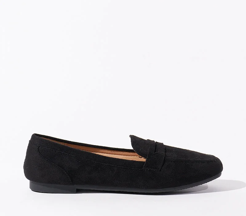 Affordable Suede Ankle Pumps for All-Day Wear--Suede Loafer