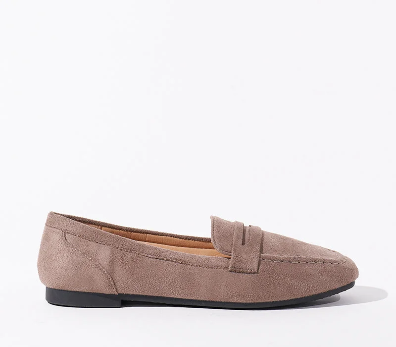 Affordable Suede Ankle Pumps for All-Day Wear--Suede Loafer