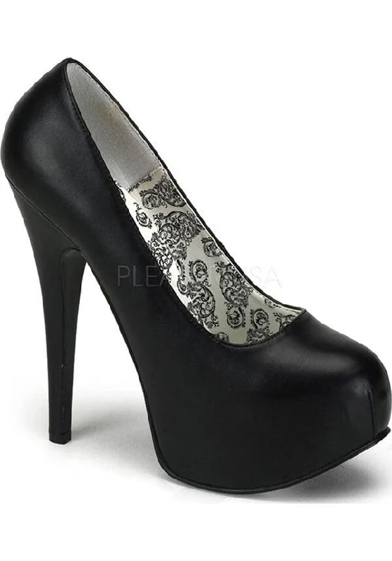 Stiletto Heel Pumps with Perfect Fit--TEEZE-06 | Black [IN STOCK]**-Fashionable & Classic