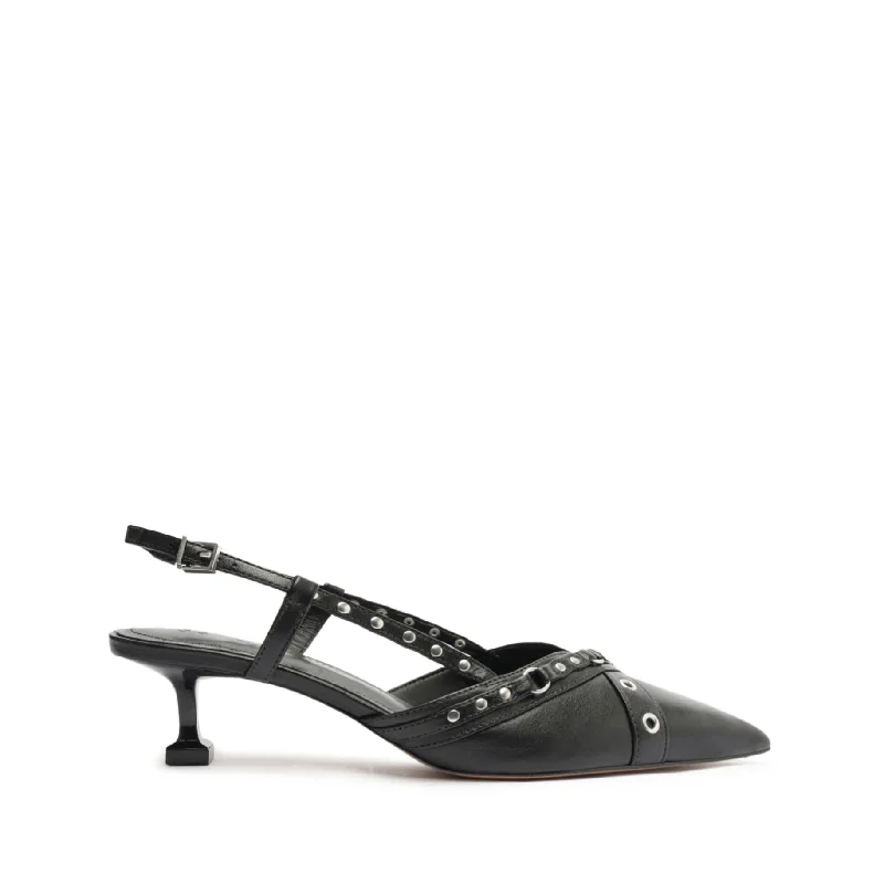 Venezia Nappa Leather Pump---Comfortable Leather Pumps for Office and Everyday Wear