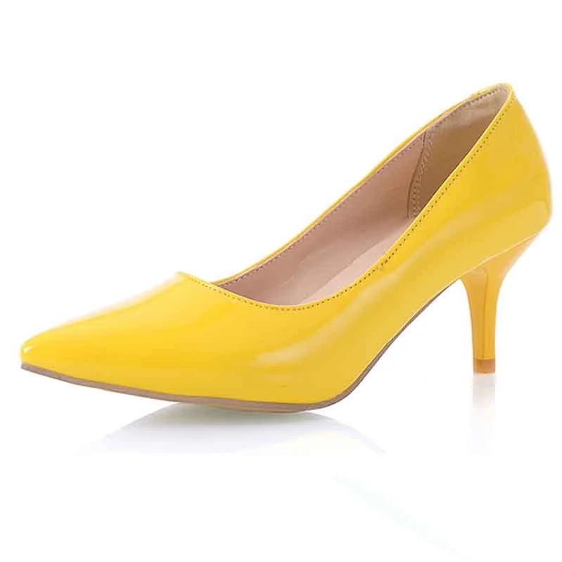 Stiletto Heel Pumps with Perfect Fit--Women Dress Stilettos High Heels Pointed Toe Pumps 6.5cm-Fashionable & Classic