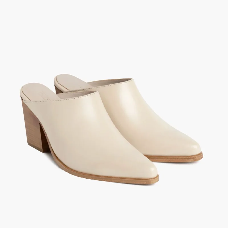 Stiletto Heel Pumps with Perfect Fit--Summer | Ivory-Fashionable & Classic