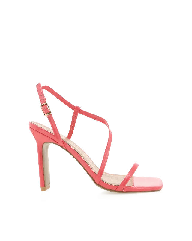 XIAO - WATERMELON PATENT---Fashionable Kitten Heels for Date Night