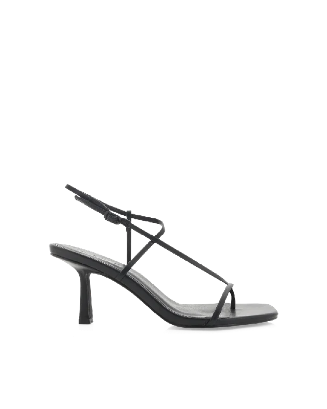 YSOBEL - BLACK---Fashionable Kitten Heels for Date Night