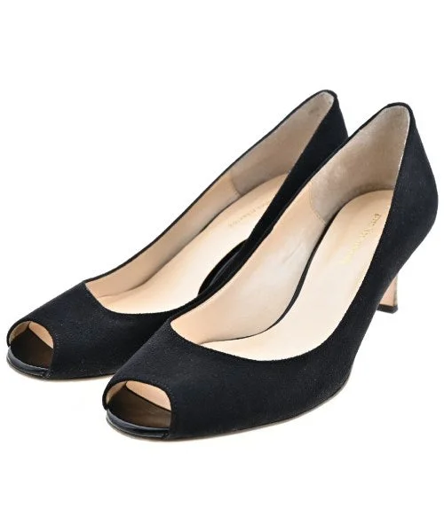 green label relaxing Pumps/Heels---Fashionable Kitten Heels for Date Night