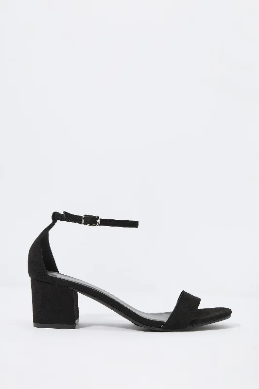 Stylish Ankle Strap Heels for Women--Open Toe Ankle Strap Heel