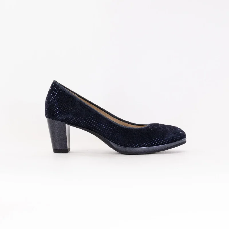 Versatile Heeled Sandals for Any Occasion---Ara Ophelia (Women's) - Midnight