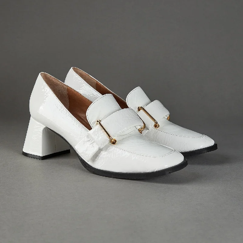 Versatile Heeled Sandals for Any Occasion---12452 White