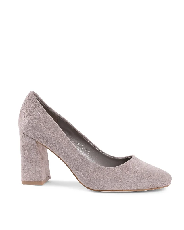 Stiletto Heel Pumps with Perfect Fit--19V69 Italia Womens Pump Beige HLL0129 KAKI-Fashionable & Classic