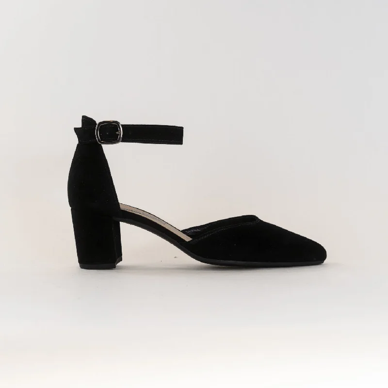 Versatile Heeled Sandals for Any Occasion---Gabor 21.340.17 (Women's) - Black