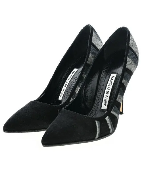 MANOLO BLAHNIK Pumps/Heels---Fashionable Kitten Heels for Date Night