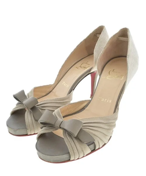 Christian Louboutin Pumps/Heels---Fashionable Kitten Heels for Date Night