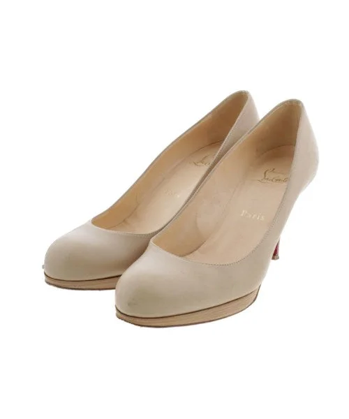 Christian Louboutin Pumps/Heels---Fashionable Kitten Heels for Date Night