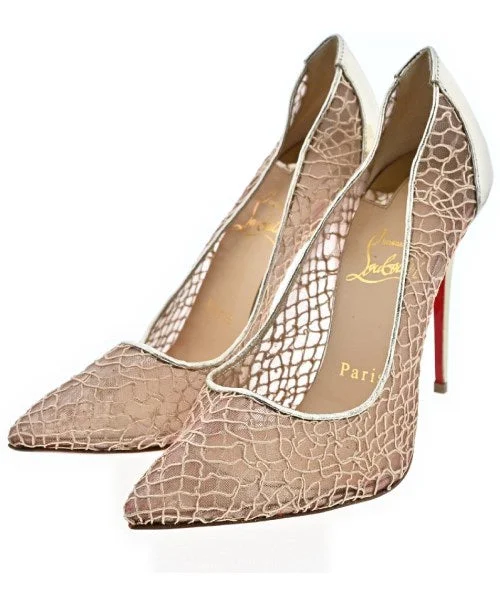 Christian Louboutin Pumps/Heels---Fashionable Kitten Heels for Date Night