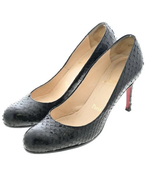 Christian Louboutin Pumps/Heels---Fashionable Kitten Heels for Date Night