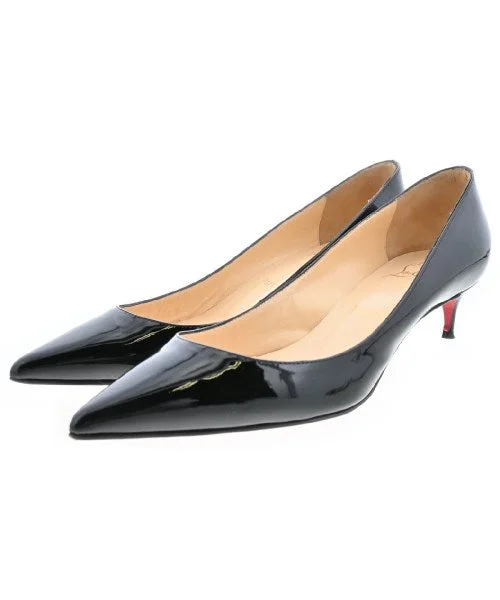 Christian Louboutin Pumps/Heels---Fashionable Kitten Heels for Date Night