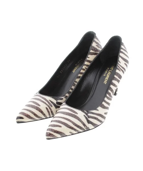 Saint Laurent Paris Pumps/Heels---Fashionable Kitten Heels for Date Night