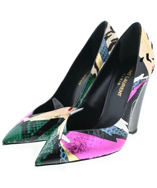 Saint Laurent Paris Pumps/Heels---Fashionable Kitten Heels for Date Night