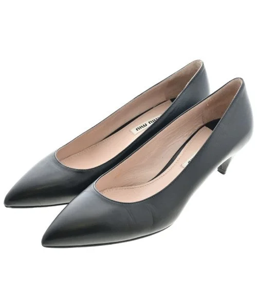 Miu Miu Pumps/Heels---Fashionable Kitten Heels for Date Night