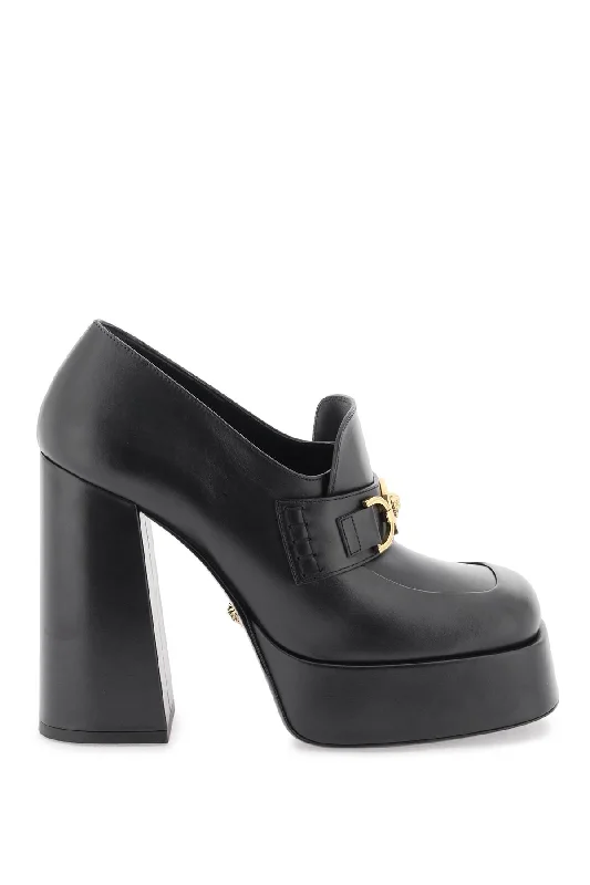 Versatile Heeled Sandals for Any Occasion---'medusa '95' Pumps  - Nero