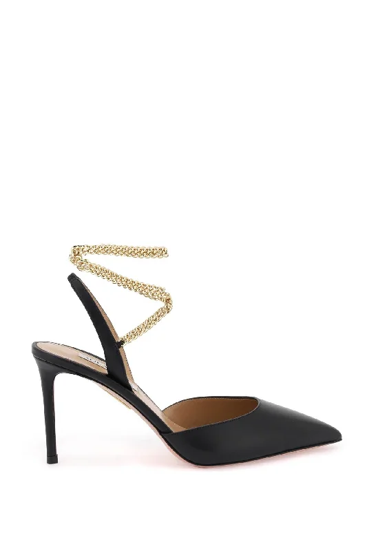 Versatile Heeled Sandals for Any Occasion---'flash' Pumps  - Nero