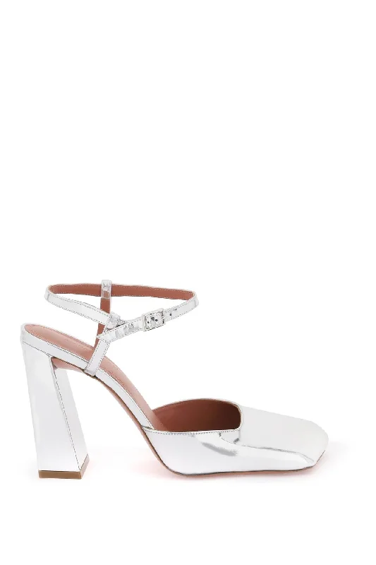 Versatile Heeled Sandals for Any Occasion---Charlotte Pumps  - Silver