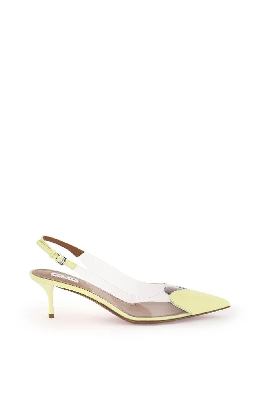 Versatile Heeled Sandals for Any Occasion---Cœur Slingback Pumps  - Neutro