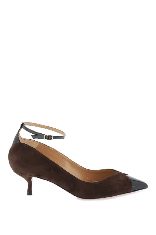 Stiletto Heel Pumps with Perfect Fit--Pinot Pumps  - Brown-Fashionable & Classic