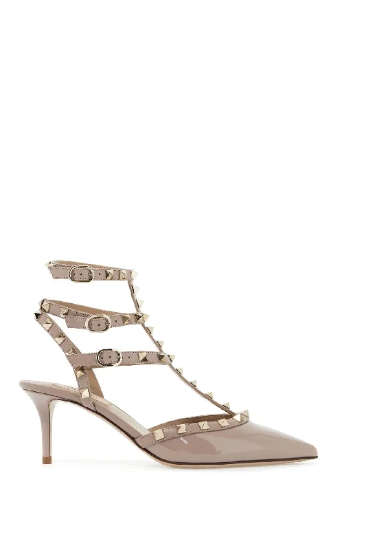 Versatile Heeled Sandals for Any Occasion---Rockstud Slingback Pumps