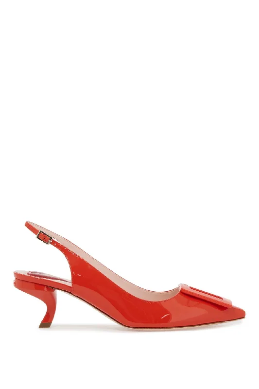 Versatile Heeled Sandals for Any Occasion---Slingback Virg  - Red