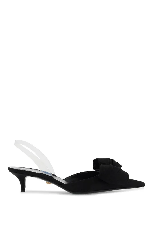 Versatile Heeled Sandals for Any Occasion---Slingback Alia  - Black