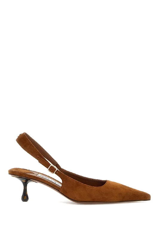 Versatile Heeled Sandals for Any Occasion---Slingback Amel  - Brown