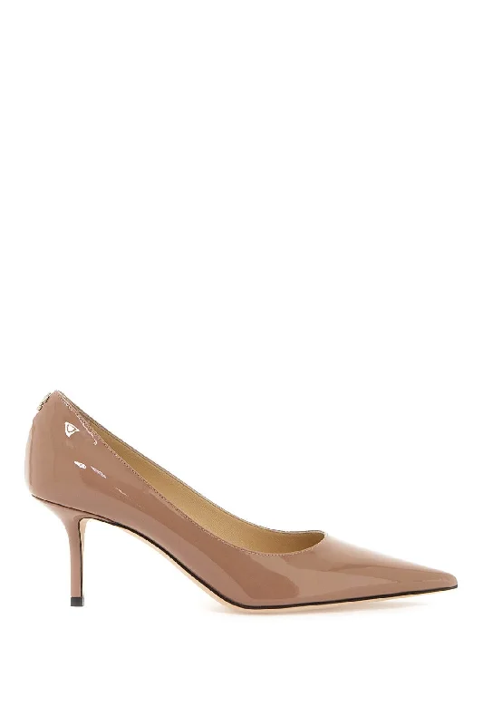 Sleek and Shiny Patent Pump Heels for a Polished Look--Patent Leather Love 65 Pumps  - Neutro