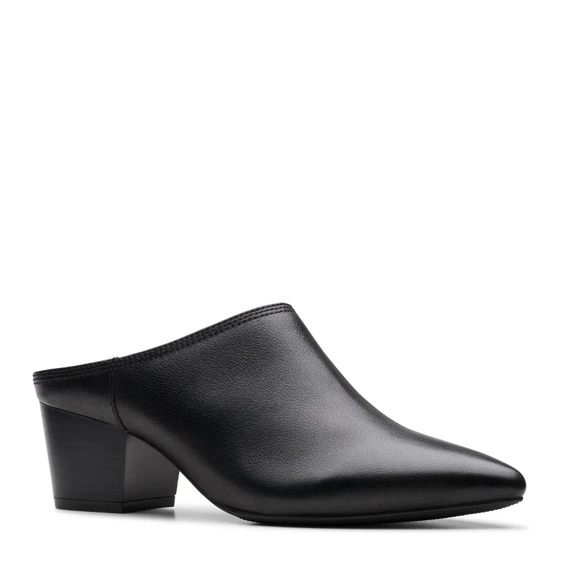 Versatile Heeled Sandals for Any Occasion---Women's Clarks, Ellanie Pace Mule