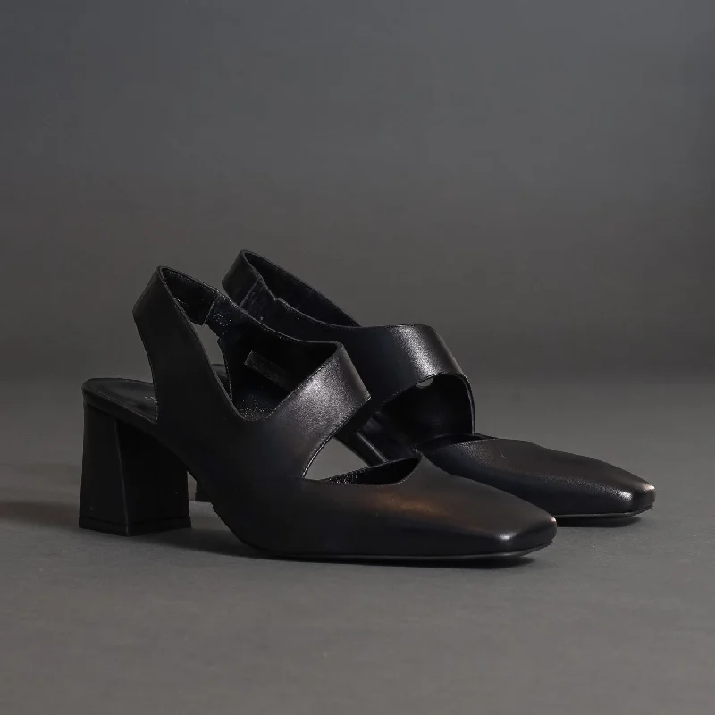 Versatile Heeled Sandals for Any Occasion---4007 Black