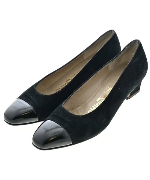 Salvatore Ferragamo Pumps/Heels---Fashionable Kitten Heels for Date Night